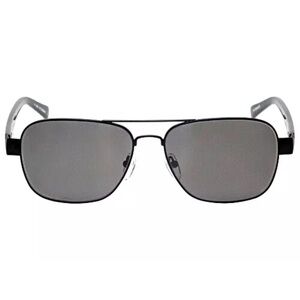 Aviator black and Silver Sunglasses by Eyebobs can add prescription, Men…